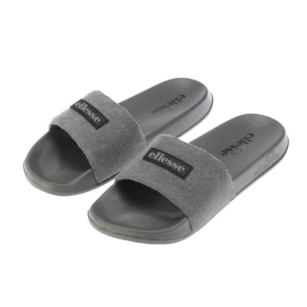 Ellesse Unisex Adult Laxxes Open Toe Sliders / Gray